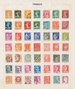 1880s-1990s World Collection in six volumes, with representations from many countries, modest pickings incl.&nbsp;Basutoland 1956 -1961 1r on 10/-&nbsp;* & 1961-63 12&frac12;c & 50c *, China 1964 1th Anniv. 8f se-tenant strip of 3 U,&nbsp; Swaziland 1956 10/- *, 1961 Surcharge - 2