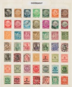 1880s-1990s World Collection in six volumes, with representations from many countries, modest pickings incl.&nbsp;Basutoland 1956 -1961 1r on 10/-&nbsp;* & 1961-63 12&frac12;c & 50c *, China 1964 1th Anniv. 8f se-tenant strip of 3 U,&nbsp; Swaziland 1956 10/- *, 1961 Surcharge - 3