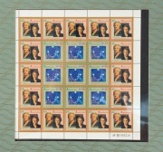 Banknotes - Australia: Decimal Banknotes: 1993 'Eminent Women' commemorative pack with $10 Mary Gilmore polymer note and Women in Parliament sheetlet of 25, matched limited edition serial nos 'AP93003310' in black, with CofA. - 2