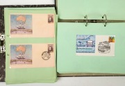 AUSTRALIA: First Day & Commemorative Covers: 1986 (Jan.) to 1987 (Dec.) commemorative/pictormark covers in two lever arch files including 1986 AUSSAT (2), 1986 RAN 75th Anniv. (12), 1986 Halley's Comet (3);&nbsp; others for 1986 Papal Visit, 1987 America's Cup