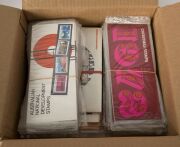 POST OFFICE PACKS: An accumulation incl. 1969 Flight (6), 1969 Xmas (4), 1970 EXPO (5), 1970 R.V. (10), 1970 Cook (10), 1970 Nat. Dev't (8), 1971 Selected Issues (10), 1971 Xmas (10), 1972 Prim. Inds. (6), 1972 Olympics (10), 1972 Xmas (6), etc. (over 200 - 2