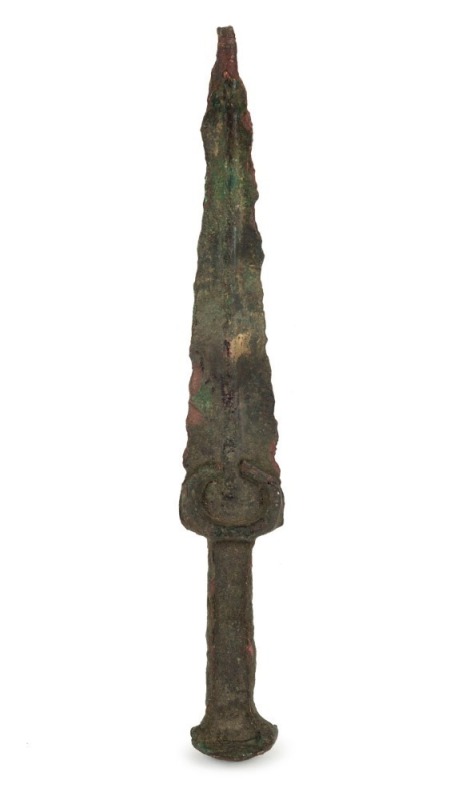 A Roman bronze dagger, 2nd/3rd century A.D. ​​​​​​​26.5cm long