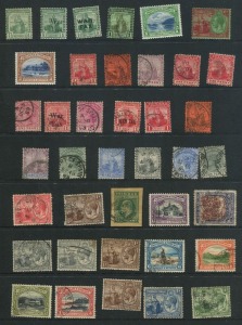 Collection incl. Trinidad, Tobago and later issues on pages; mixed condition.