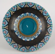 A Chinese cloisonne vase with floral decoration, 20th century, ​​​​​​​23cm high - 2