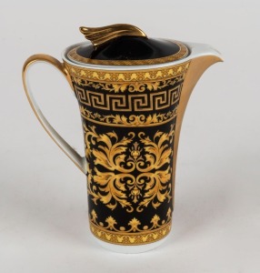 VERSACE "FLORIA GOLD" porcelain cream jug by ROSENTHAL, 10.5cm high