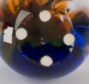 STUDIO AHUS Swedish art glass sculpture by&nbsp;Hanne Dreutler & Arthur Zirnsack, engraved factory mark to base, 26cm high - 2
