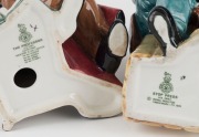 ROYAL DOULTON&nbsp;"The Professor" (HN 2281) porcelain statue, together with "Stop Press" (HN 2683) porcelain statue, (2 items), factory marks to bases, 19cm and 20cm high - 2