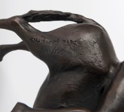 GILLIE & MARC SCHATTNER, "The Travellers Have arrived", cast bronze, edition 41/100, signed "Gillie & Marc", ​​​​​​​26cm high - 3