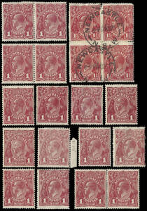 Collections/accumulation in albums, s/books and packets, majority used. Australia incl. Colonies, 'Roos to 5/- and KGV to 1/4 (noted 1d REDS, mint & used). Wide range of world stamps incl. early GB. Group of FDCs, packets of used on piece and &nbsp;a few Hagne
