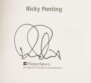 AUTOGRAPHED LITERATURE: with hardbound Glenn McGrath 'Line and Strength", Steve Waugh "Out of my Comfort Zone"; softbound Andrew Symonds "Roy - Going for Broke", Shane Warne "Shane Warne's Century", Ricky Ponting "Captain's Diary 2006", Ian Chappell "Life - 3