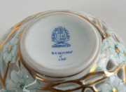 HEREND Hungarian porcelain goose, together with a pierced HEREND porcelain box, 20th century, factory marks to the bases, the box10cm high - 2