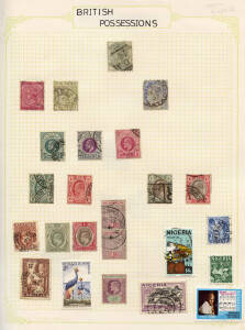 A to Z world collection in 4 springback albums. With the Americas, Asia, British C'wealth, Europe, Great Britain and Pacific Islands. Majority used pre 1960's, noted earlier imperfs. Mixed condition