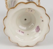 ROYAL WORCESTER elegant English porcelain vase&nbsp;decorated with hand-painted scene of highland cattle in landscape, signed "H. STINTON", circa 1912, puce factory mark to base, 16.5cm high - 3