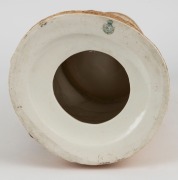 ROYAL WORCESTER impressive antique English porcelain vase in the Japanese style with bamboo form, circa 1886, green factory mark to base, 38cm high, cm wide - 3