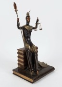 ERTE (1892-1990), Justice, cast bronze, signed on the base "Erte", 51cm high - 2