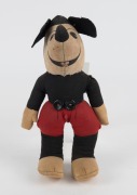 Mickey Mouse: early 'rat-faced' plush toy by Joy-Toys (Australia), some stitching split between legs, c.1930s. ​​​​​​​28cm high - 2