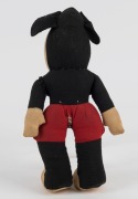 Mickey Mouse: early 'rat-faced' plush toy by Joy-Toys (Australia), some stitching split between legs, c.1930s. ​​​​​​​28cm high - 3