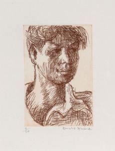 DONALD FRIEND (1915-1989), set of five portraits, lithograph, 3/50, all signed lower right in pencil "Donald Friend", each 23 x 17cm, 48 x 43cm overall