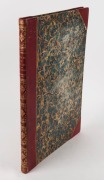 THOMAS SIDNEY COOPER, Groups of Cattle, drawn from nature, [London : Ackermann & Co.], 1839 first edition. Elephant folio, handsomely bound in contemporary half red morocco over marbled boards with five raised bands to the spine, compartments decorated in - 3