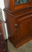 An Australian cedar bookcase, 19th century,  212cm high x 121 cm wide, 49cm deep - 2