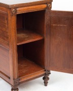 A Regency mahogany bedside pot cabinet, early 19th century, 75cm high, 40cm wide, 39cm deep - 2