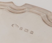 Two English sterling silver salvers, by Adie Brothers Ltd., and William Davenport, both of Birmingham, early 20th century, 21cm wide, 615 grams total - 3