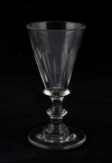 An antique English cordial glass, 18th/19th century, ​​​​​​​12cm high