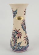 MOORCROFT "Collectors Club" English pottery floral vase on cream ground,&nbsp; impressed "Moorcroft Made in England",&nbsp; 21cm high&nbsp; - 2