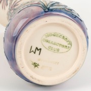 MOORCROFT "Collectors Club" English pottery floral vase on cream ground,&nbsp; impressed "Moorcroft Made in England",&nbsp; 21cm high&nbsp; - 3