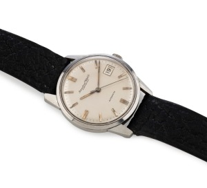 I.W.C. (INTERNATIONAL WATCH COMPANY SCHAFFHAUSEN) gent's automatic wristwatch in stainless steel case with date window and baton numerals, ​​​​​​​3.6cm wide including crown