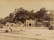 JOHN THOMSON (Scottish, 1837 - 1921), attrib. Chinese Marine Temple, Macao, albumen paper print, circa 1890, 20 x 26.5cm; laid down on backing paper.