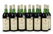 1970 Redman Claret, Coonawarra, South Australia, (12 bottles).