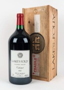 1987 Lake's Folly Cabernet, Hunter Valley, Jeroboam No. 145, (3000ml) in original timber box - 2