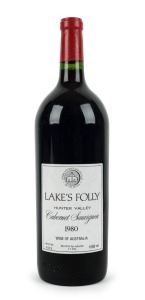 1980 Lake's Folly Cabernet Sauvignon, Hunter Valley, magnum No. 0712, (1500ml) in original box