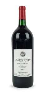 1987 Lake's Folly Cabernet, Hunter Valley, New South Wales, magnum No. 0623, (1500ml) in original box