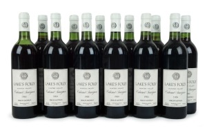 1984 Lake’s Folly Cabernet Sauvignon, Hunter Valley, New South Wales, (12 bottles).