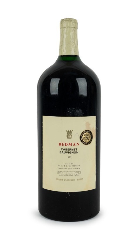 1976 Redman Cabernet Sauvignon, Coonawarra, South Australia, 6000mL, (one of 600 Methusalehs).