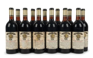1971 Wolf Blass Bilyara Vineyards Cabernet Sauvignon Selected Individual Vintage, South Australia, (12 bottles)