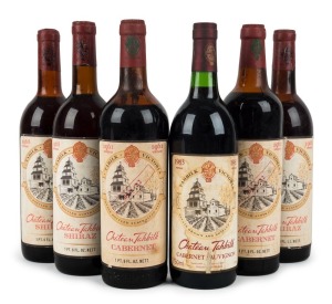 1961 Chateau Tahbilk Cabernet - Bin 22 (2 bottles), 1968 Chateau Tahbilk Shiraz (3 bottles), 1983 Chateau Tahbilk Cabernet Sauvignon (1 bottle) Nagambie Lakes, Victoria, (6 bottles total)