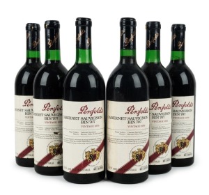 1976 Penfolds Cabernet Sauvignon, Bin 707, Barossa Valley, South Australia, 750ml, (6 bottles)