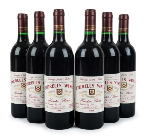 1996 Tyrrell's Hunter Shiraz - Vat 9, Hunter Valley, New South Wales, (6 bottles).