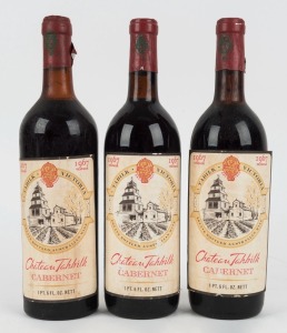 1967 Chateau Tahbilk Cabernet, Nagambie Lakes, Victoria, (3 bottles)
