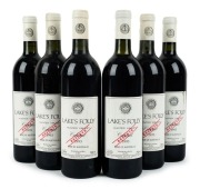 1993 Lake’s Folly Reserve Cabernets, Hunter Valley, New South Wales, (6 bottles).