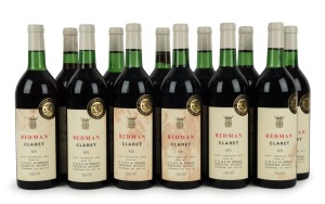 1971 Redman Cabernet Sauvignon, Coonawarra, South Australia, (12 bottles).