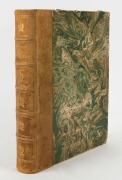 "NAPOLEON Texte tire de la Campagne de Russie 1812 par le General Comte PHILIPPE DE SEGUR de l'Academe Francaise" 19th century edition, half morocco with original green marbled boards, published by Ernest Flammarion, [Paris, 1912]