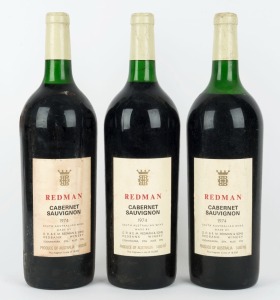 1974 Redman Cabernet Sauvignon, Coonawarra, South Australia, (3 magnums)