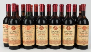 Tyrrell's Hunter River, red wines, 1976 (11), 1977 (3), 1978 (4). (total: 18 bottles). 