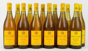1985 Lake’s Folly Chardonnay, Hunter Valley, New South Wales: (6), plus 1986 (6), (total 12 bottles)