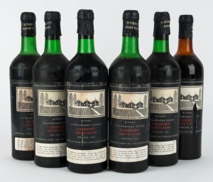 1967 Wynns Coonawarra Estate Cabernet Sauvignon, Coonawarra, South Australia, (6 bottles).