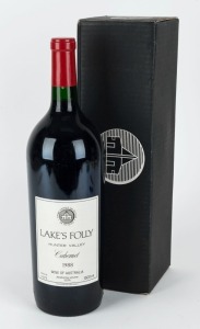 1988 Lake's Folly Cabernet, Hunter Valley, magnum No. 0075, (1500ml) in original box.